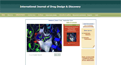 Desktop Screenshot of ijdddonline.com