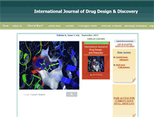 Tablet Screenshot of ijdddonline.com